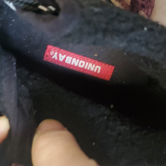 Union Bay Women's Shearling Lined Wedge Boots sz 8 - Picture 6 of 7